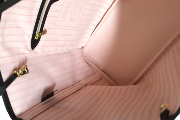 NEW Louis Vuitton Damier Ebene Canvas Neverfull MM Tote Shoulder Bag