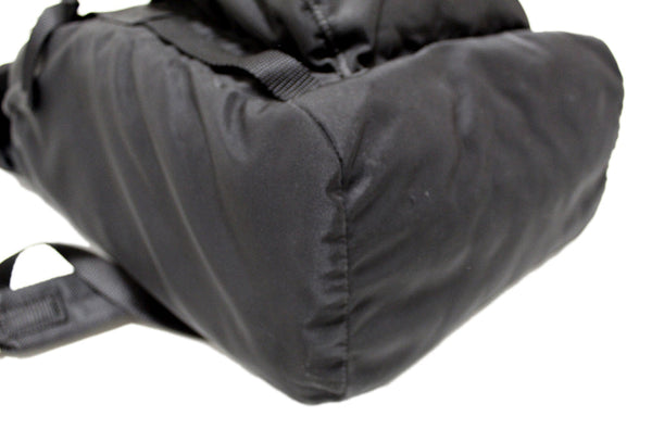 Prada Black Re-Nylon Double-Buckle Backpack