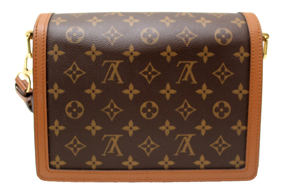 Louis Vuitton Classic Monogram And Monogram Reverse Canvas Dauphine MM Shoulder Bag