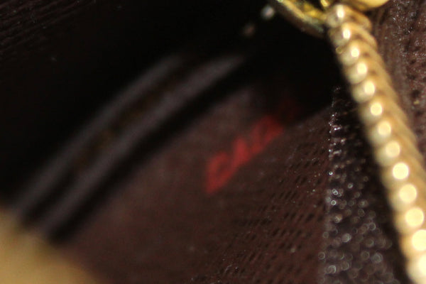 路易·威登（Louis Vuitton）達米爾·埃貝（Damier Ebene）帆布鑰匙袋