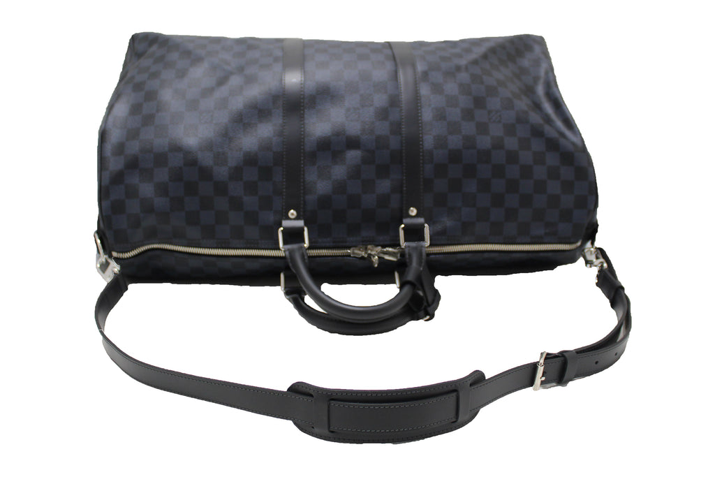 Louis Vuitton Keepall 55 Damier Graphite Travel Bag LV-B1017P-A001