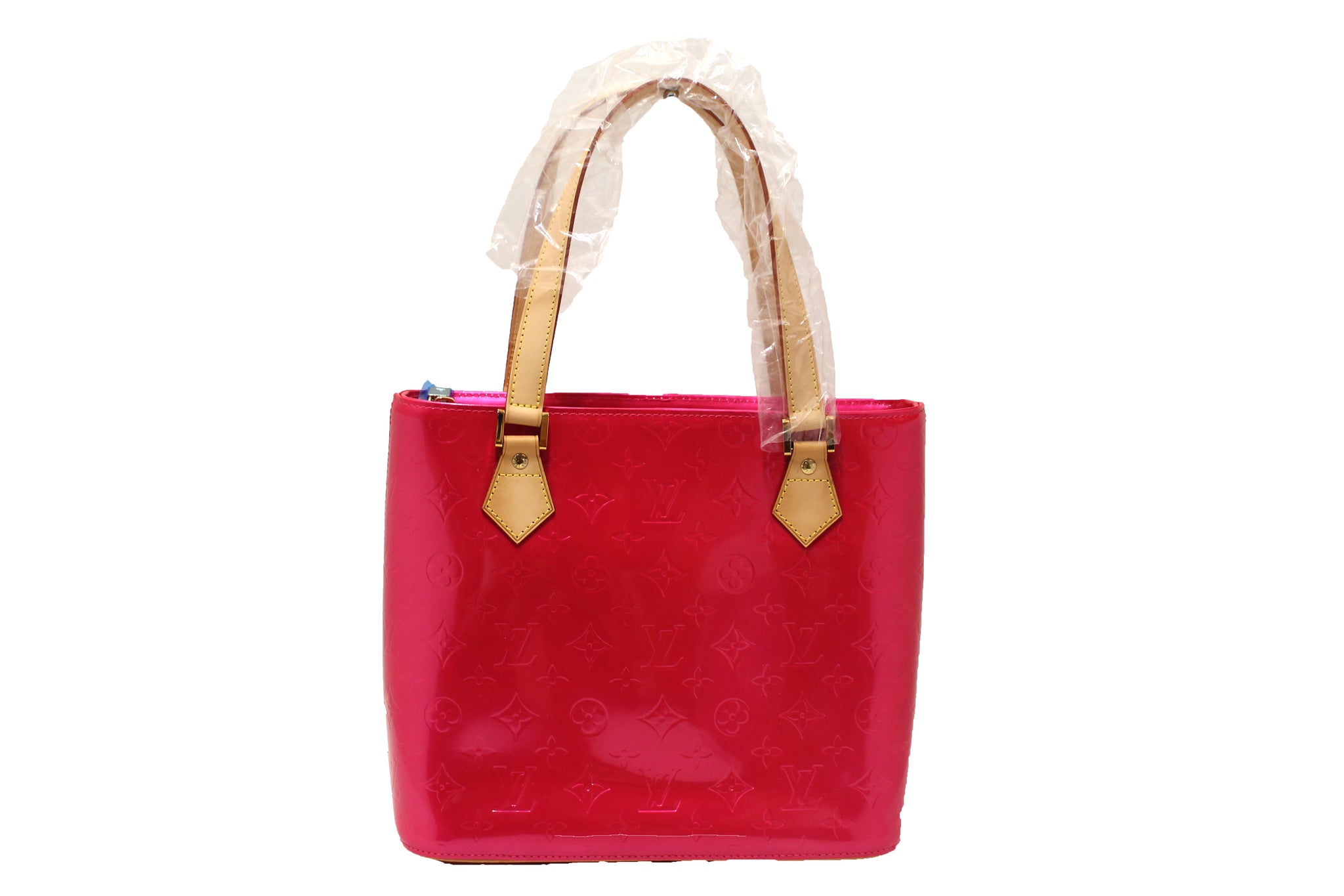 Louis Vuitton Louis Vuitton Red Vernis Leather Houston shoulder bag