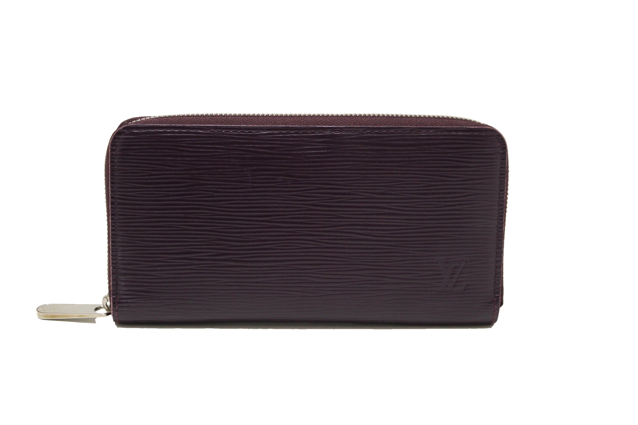 Louis Vuitton Purple Epi Leather Zippy Wallet