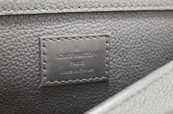 Louis Vuitton Black Leather Takeoff Sling Bag