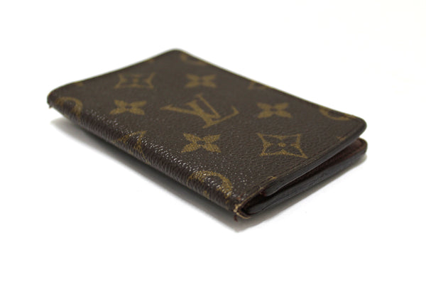 Louis Vuitton Classic Monogram Canvas Pocket Organizer Card Holder