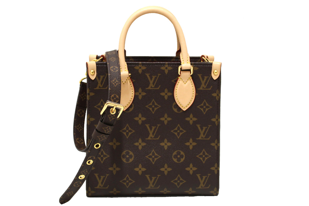 Louis Vuitton Monogram Sac Plat BB - Brown Handle Bags, Handbags