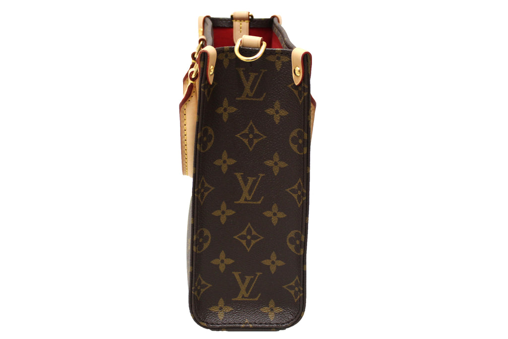 Louis Vuitton Sac Plat Bb Bag Monogram Brown