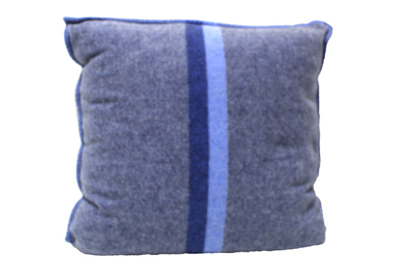 NEW Louis Vuitton Blue/Gray Wool Cashmere Cushion Pillow
