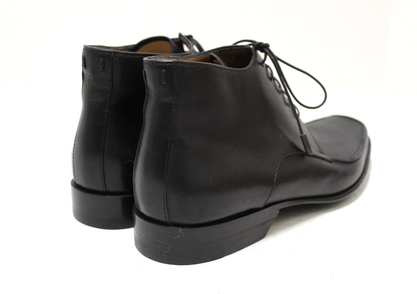 Louis Vuitton Men's Black Calf Leather Lace Dress Shoes Boots UK size 6 (US 7)