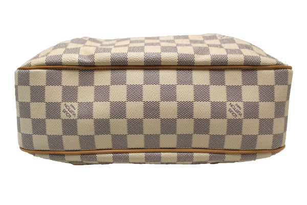路易威登（Louis Vuitton）達米爾·阿祖爾（Damier Azur）帆布Siracusa PM Messenger Bag