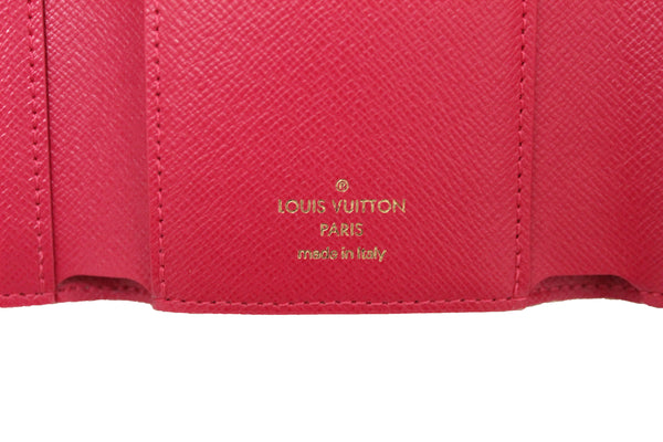 Louis Vuitton Limited Edition 2021 Christmas Animation Hollywood Damier Azur Victorine Wallet