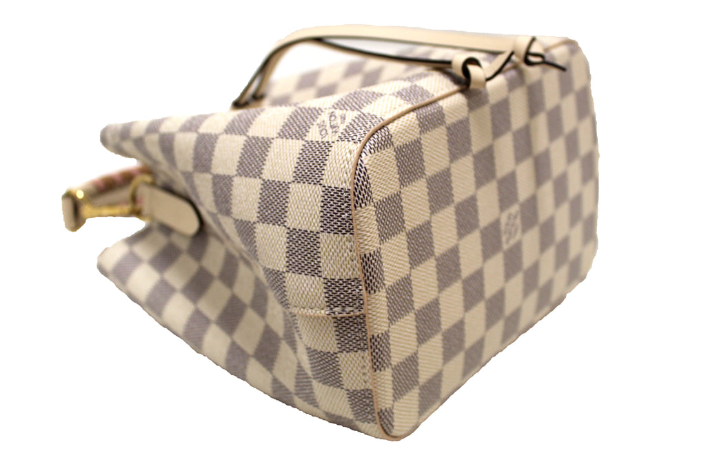 Louis Vuitton Neo Neverfull Damier Azur GM Beige Lining in Canvas/Leather  with Brass - GB