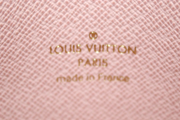 路易·威登（Louis Vuitton）達米爾·阿祖爾（Damier Azur）帆布雙拉鍊pochette