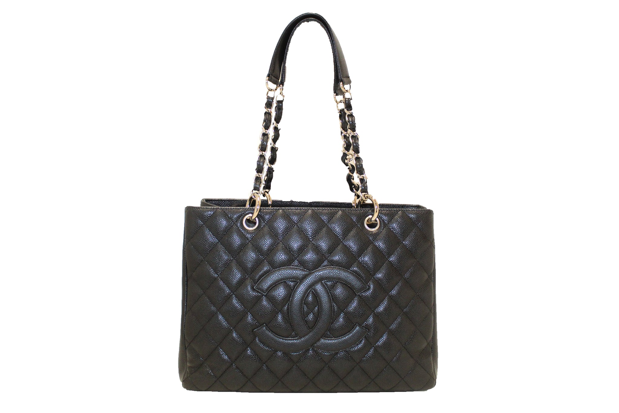 Chanel Black Grand Shopper Tote (GST) Medium Bag – The Closet