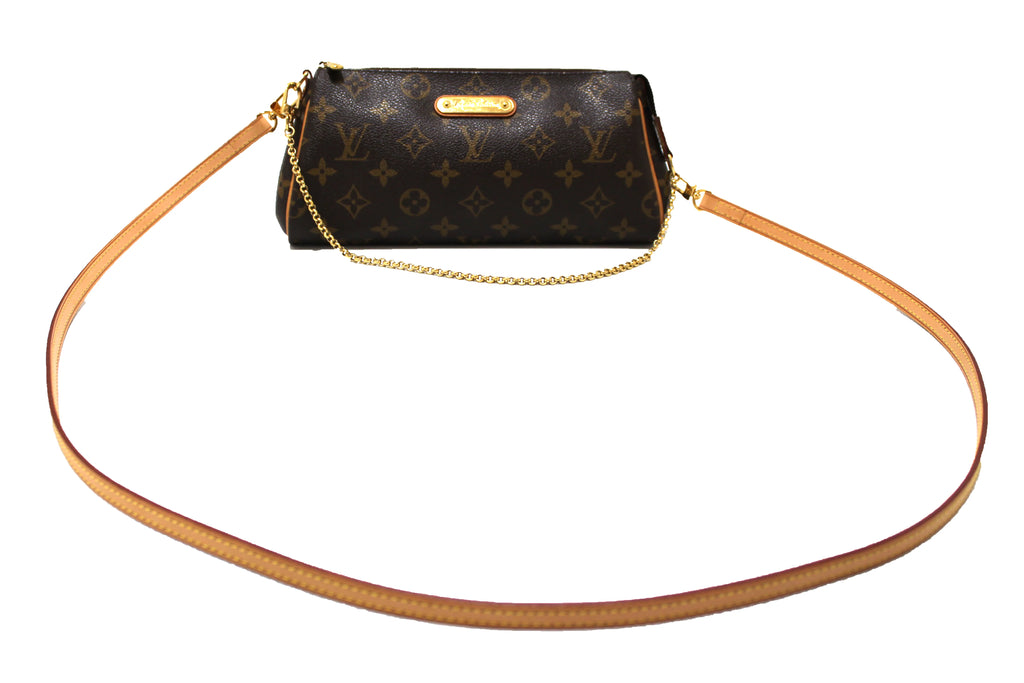 Louis Vuitton Monogram Eva Clutch Crossbody Bag