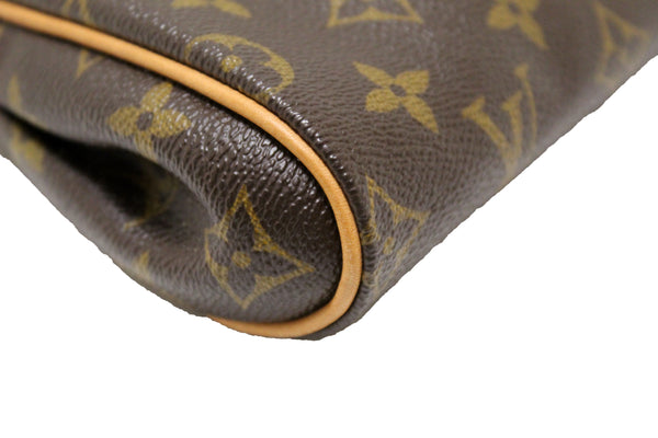 Louis Vuitton Classic Monogram Eva Clutch Shoulder Bag