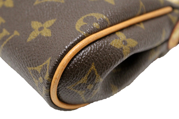 Louis Vuitton Classic Monogram Eva Clutch Shoulder Bag