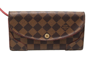 Louis Vuitton Damier Ebene Red Caissa Wallet – Italy Station