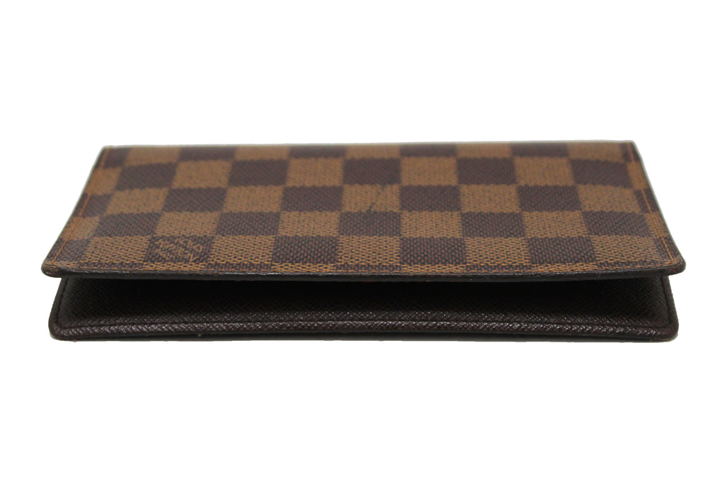 Louis Vuitton Damier Ebene Canvas Checkbook Holder – Italy Station