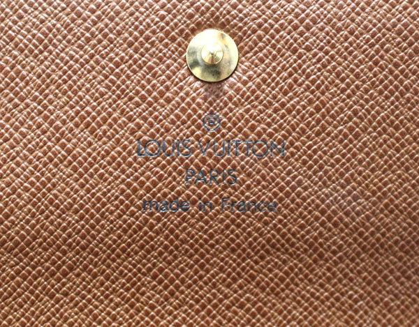 New Louis Vuitton Classic Monogram Canvas Alexandra Wallet