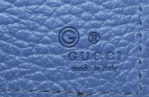 New  Gucci Black Men's Leather Bi-Fold Wallet 610464