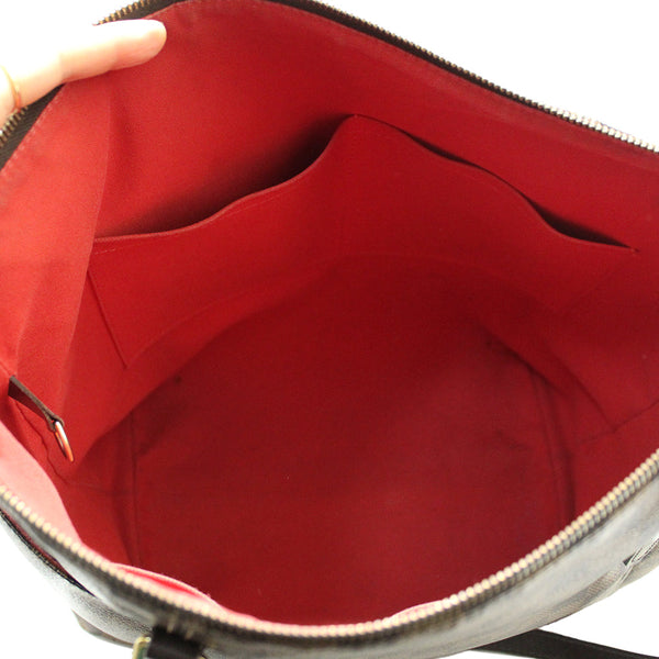 Louis Vuitton Damier Ebene Canvas Totally MM Shoulder Bag