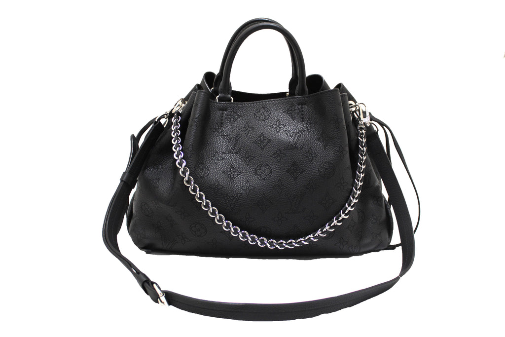 New Authentic Louis Vuitton Bella Bucket Bag In Gray Perforated
