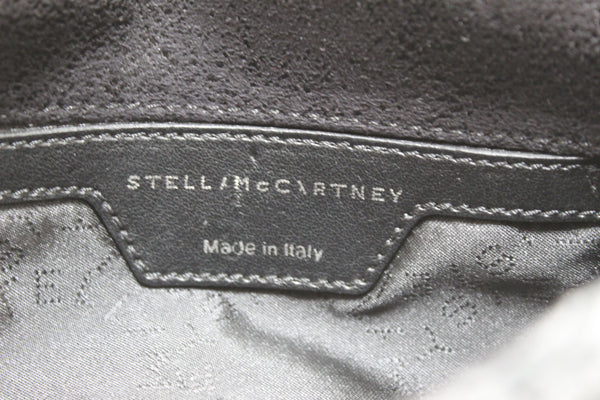 Stella McCartney Grey Faux Fur Mini Falabella Shoulder Bag