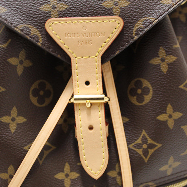 路易·威登（Louis Vuitton）經典會標蒙蘇里斯背包