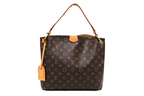 Louis Vuitton Classic Monogram Graceful PM Hobo Shoulder Bag