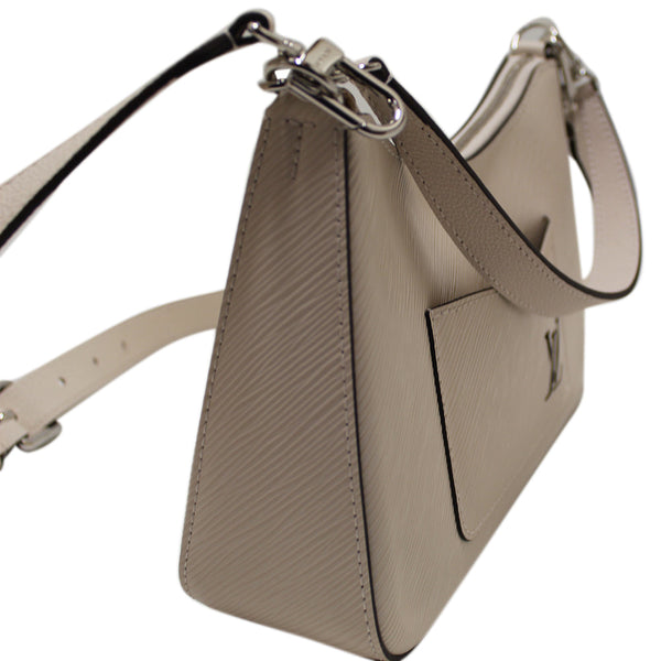 Louis Vuitton White Epi Leather Marelle Shoulder/Messenger Bag