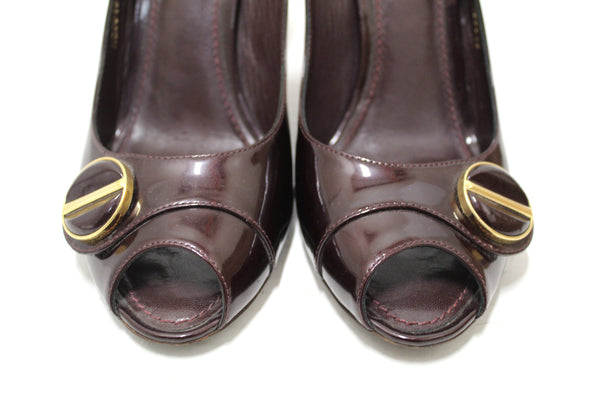 路易·威登（Louis Vuitton）Amarante Patent Prote Leather Senal尺寸9.5