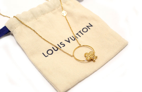 路易·威登（Louis Vuitton）金薇薇安（Vivienne）鞦韆項鍊