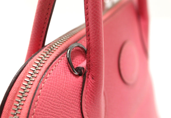 Hermes Pink Bolide 27 Epsom Leather Handbag/Shoulder Bag