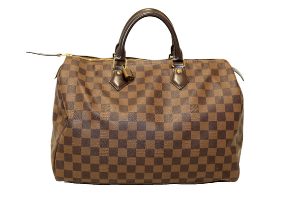 Louis Vuitton Damier Ebene Speedy 35 Handbag