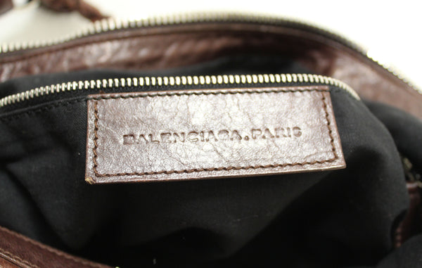 Balenciaga Brown Chevre Leather Giant 21 Hobo Bag