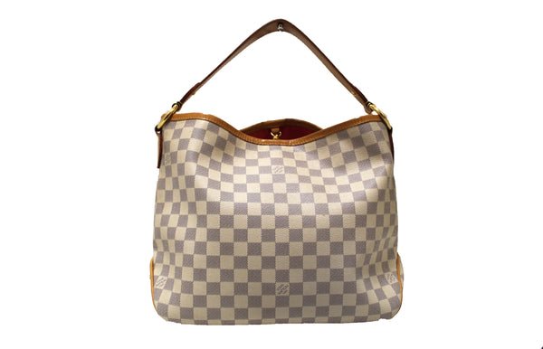 Louis Vuitton Damier Azur Delightful PM Hobo Shoulder Bag