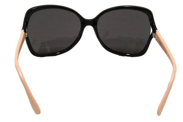 Fendi 黑色醋酸纖維和淺粉紅色鏡框太陽眼鏡