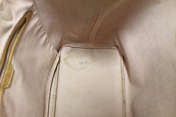Louis Vuitton Damier Azur Neverfull GM Tote Shoulder Bag