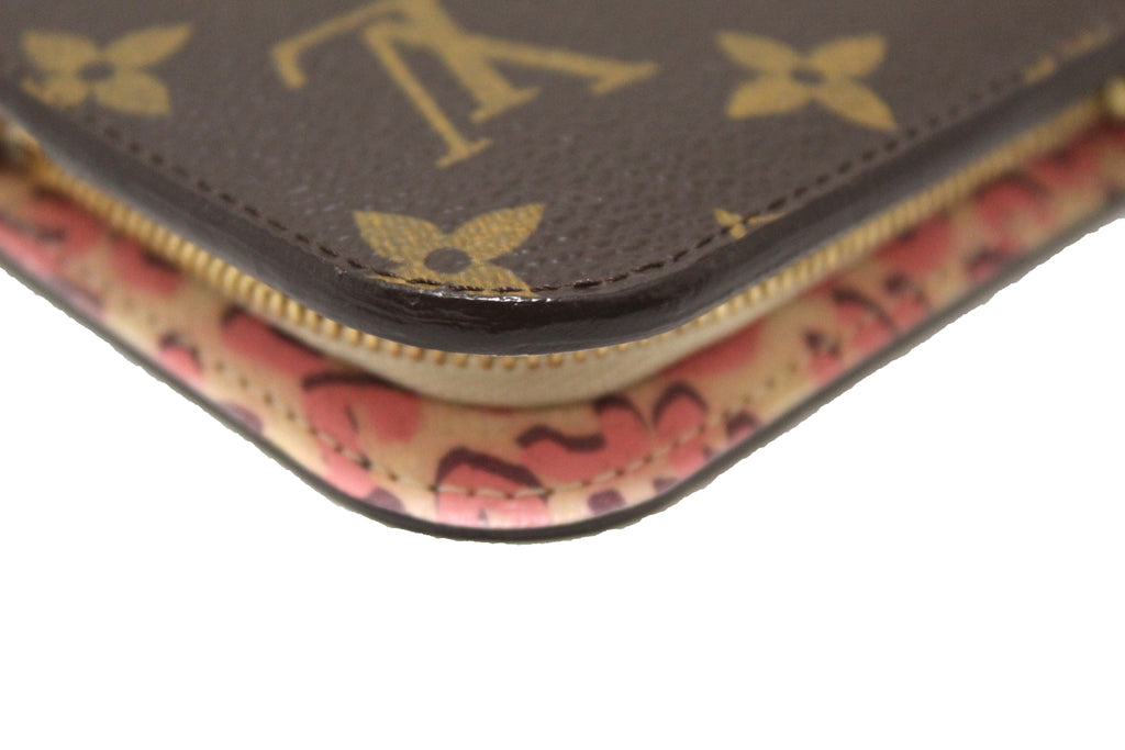 Authentic Louis Vuitton Limited Edition Monogram Canvas Stephen Sprouse  Leopard Insolite Wallet