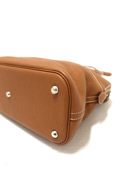 Hermes Brown Taurillon Clemence Bolide 31 Handbag/Shoulder Bag
