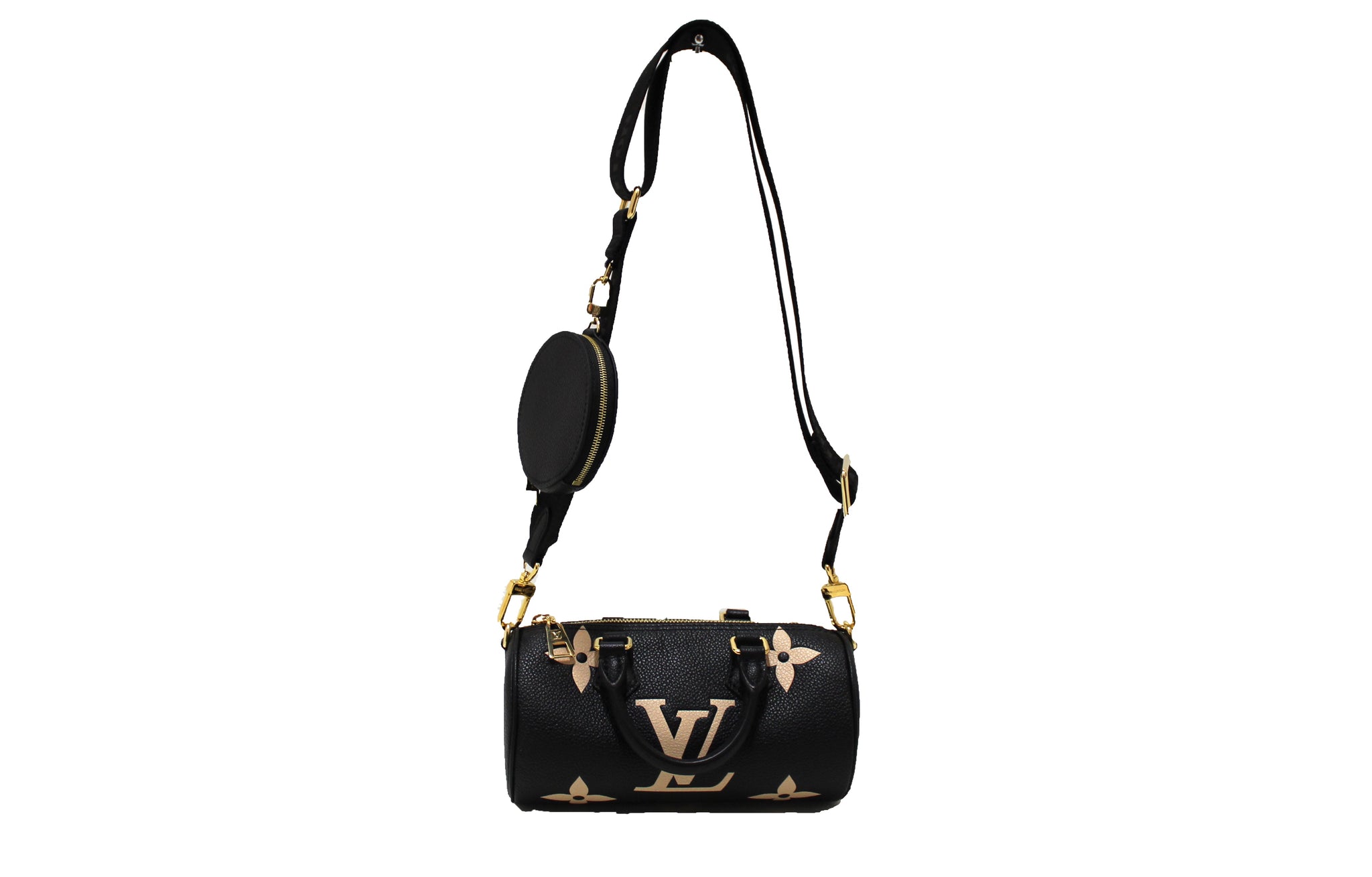 Louis Vuitton Giant Monogram Empreinte Leather Papillon BB Satchel, Louis  Vuitton Handbags