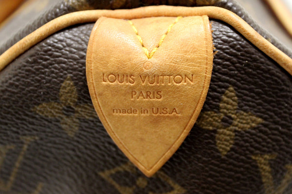 Louis Vuitton Classic Monogram Speedy 25 Handbag