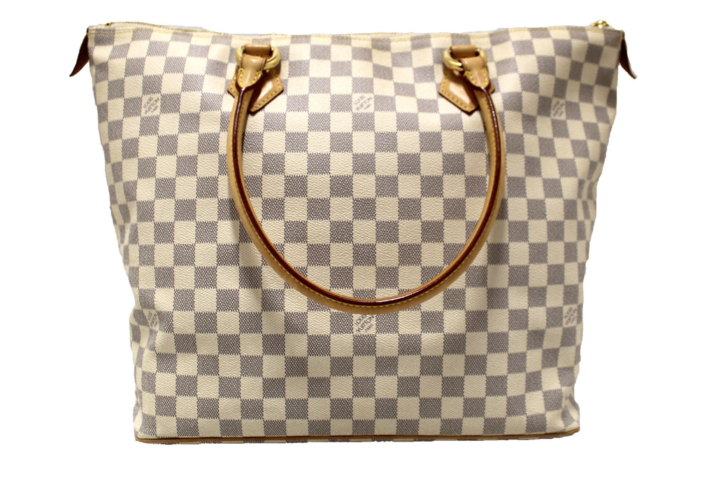 Louis Vuitton Damier Azur Saleya GM Shoulder Bag – Italy Station