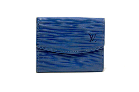 Authentic Louis Vuitton Blue Monogram Mini Lin Jeanne Messenger – Paris  Station Shop