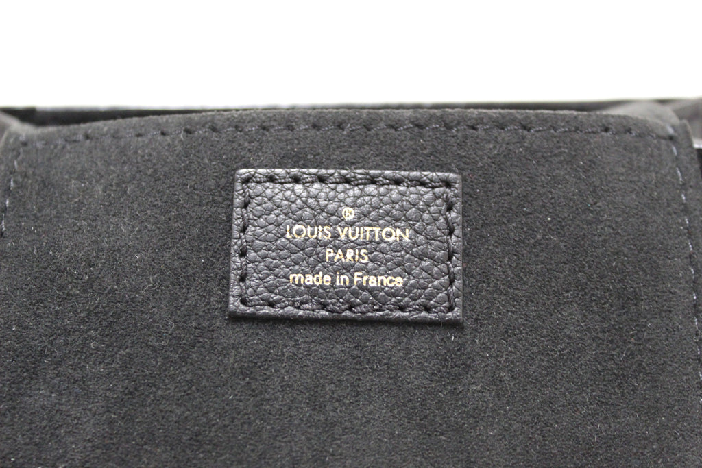 Louis Vuitton Monogram Empreinte Petit Sac Plat, Black