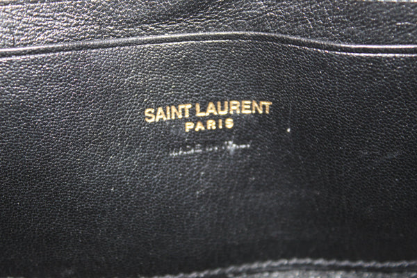 Saint Laurent Beige Grain Poudre Embossed Leather Lou Mini Bag