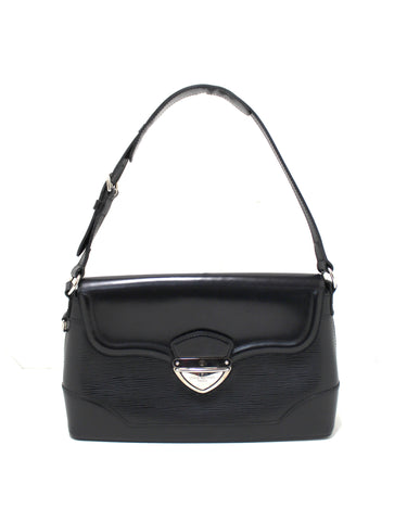 Louis Vuitton Black Epi Leather Bagatelle PM Shoulder Bag