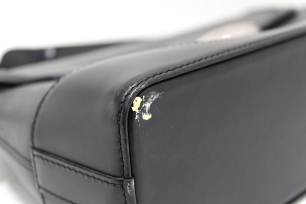Louis Vuitton 黑色 Epi 皮革 Bagatelle 小號肩背包
