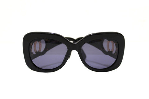 Chanel Black CC Sunglasses